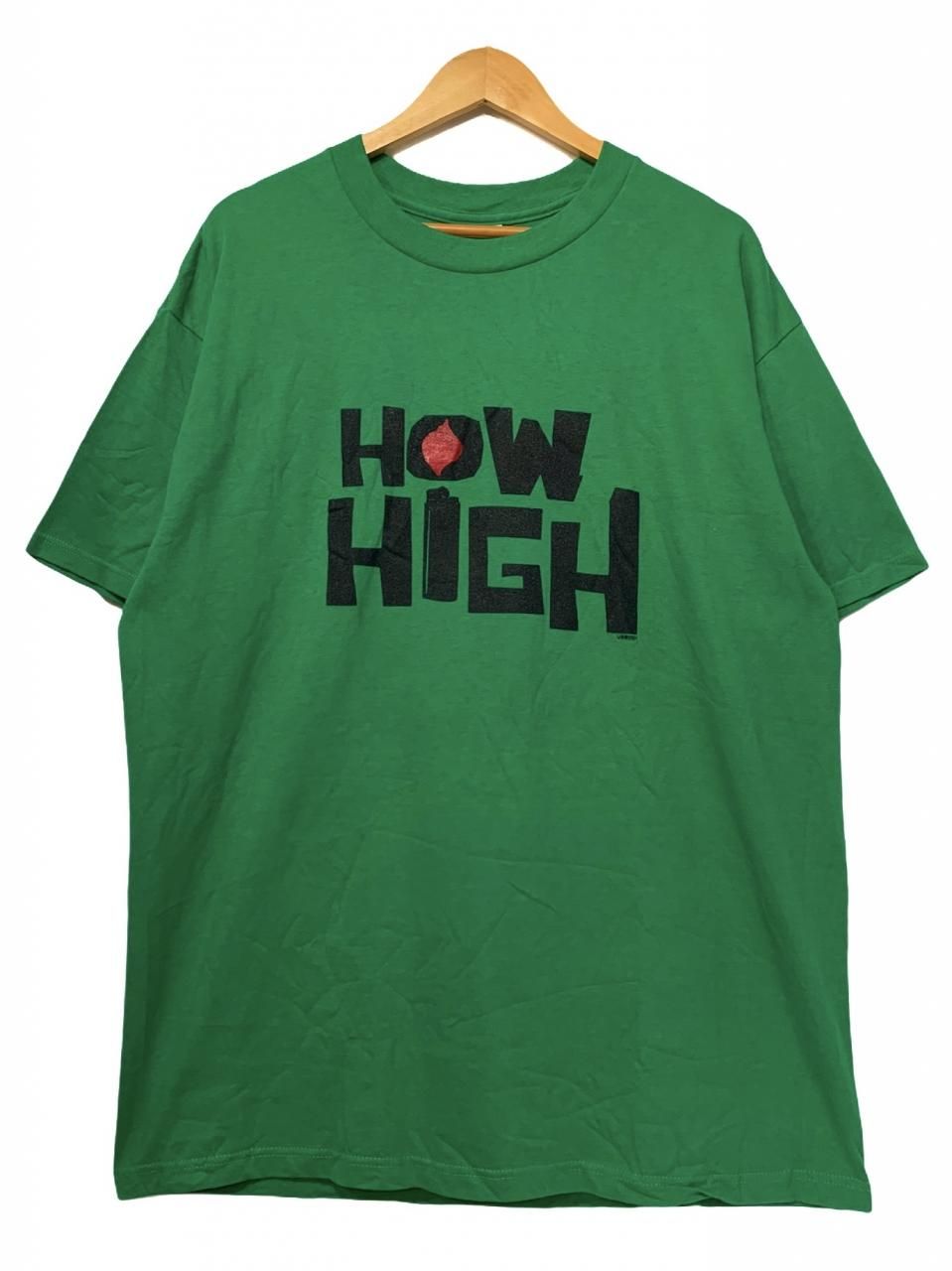USA製 01年 HOW HIGH S/S Tee 緑 XL ビーバッドボーイズ 半袖 Tシャツ