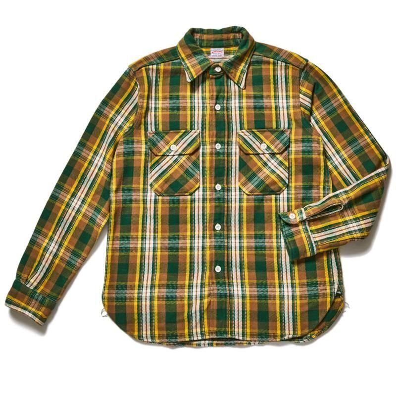 WAREHOUSE & CO. / Lot 3104 FLANNEL SHIRTS D柄 NON WASH