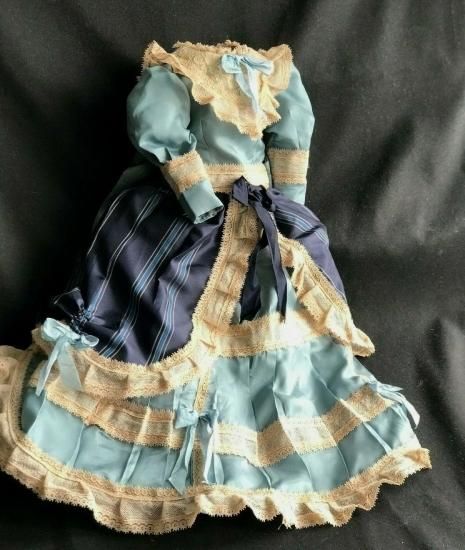 即納！【送料198円】ビスクドール用ドレス 60cm前後の人形用