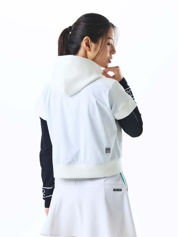 STRETCH MINI SLEEVE HOODIE - 【公式】SY32 by SWEET YEARS GOLF