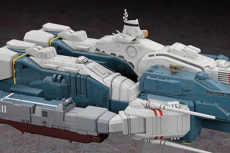 1/4000 SDF-1 マクロス要塞艦 w/プロメテウス＆ダイダロス プラモデル
