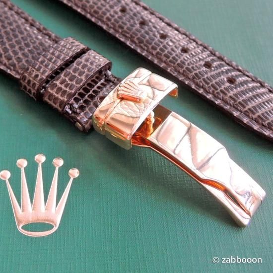 ロレックス純正 SWISS 正規品 Dバックル 18KYG 無垢 750 Cornelius