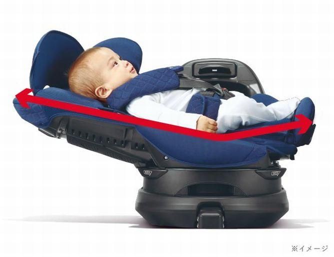 アップリカ フラディアグロウISOFIX360° ｾｰﾌﾃｨﾌﾟﾚﾐｱﾑAB グレーパール
