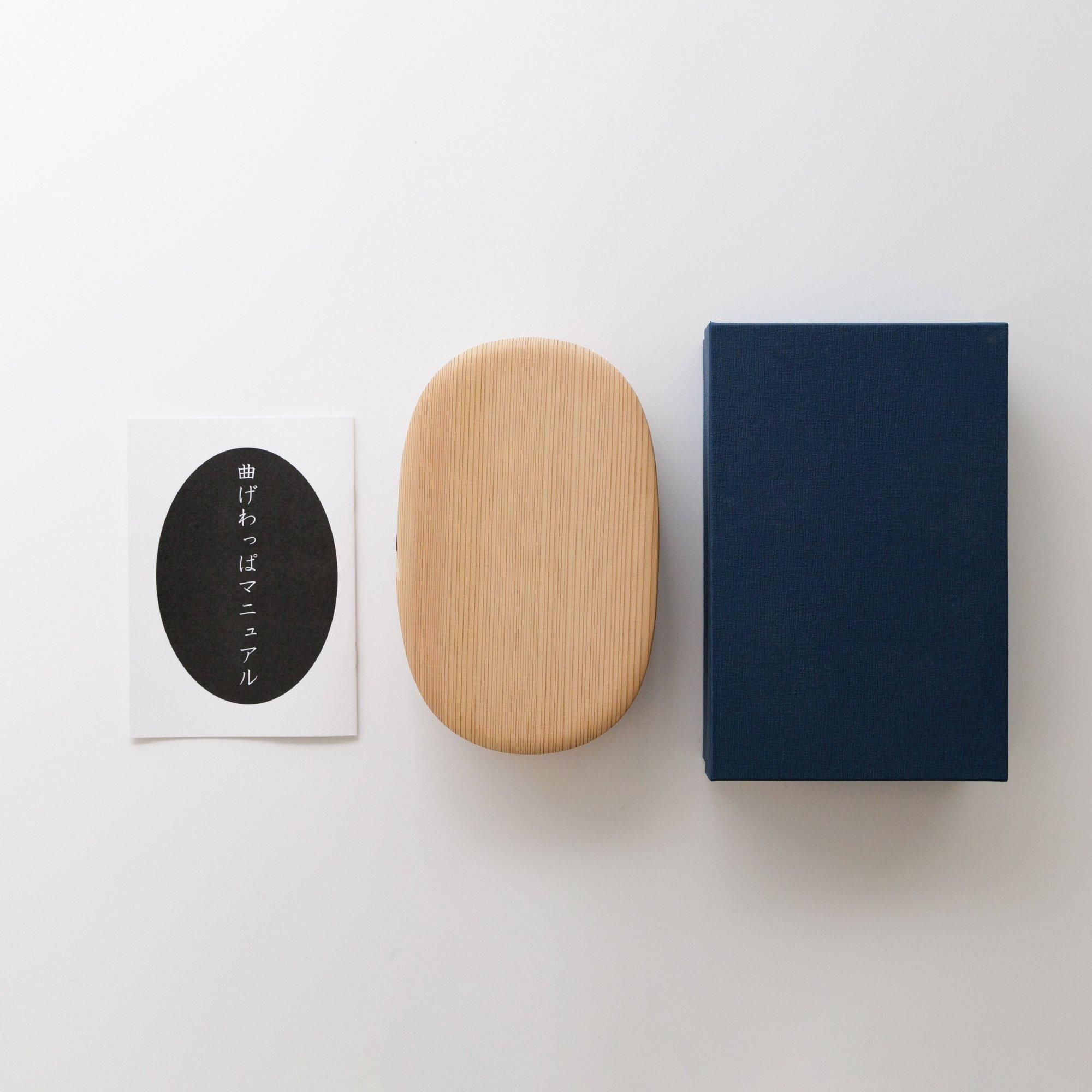 柴田慶信商店 曲げわっぱ 小判弁当箱 (小・中・大) - katakana
