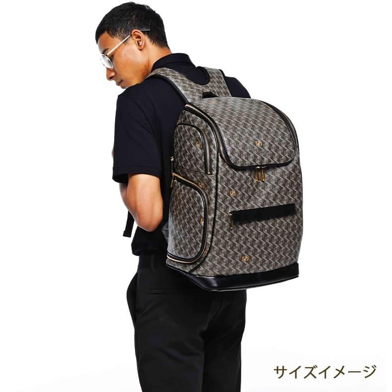 極美品/ レザレクション リュック ラルスNo.3 2way ロゴ ドイツホック