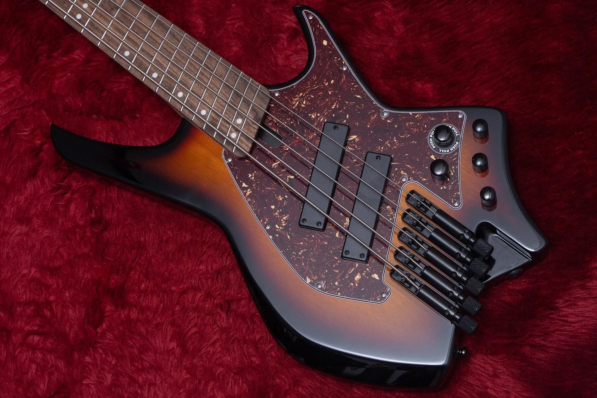 new】HEX Guitars / NB505 Sunburst - Geek IN Box