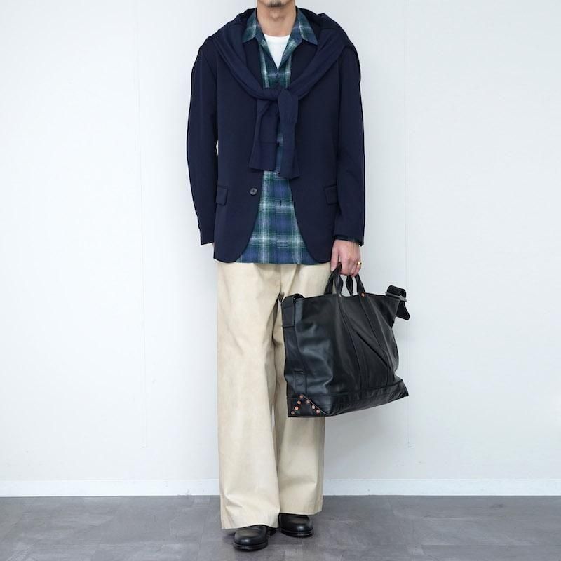 I am dork アイアムドーク】ムラ染チノ BEIGE - THIRTY' THIRTY' STORE