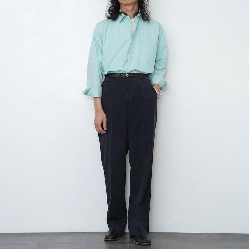 MAATEE&SONS】CHINO TROUSER ドゥルン BLK - THIRTY' THIRTY' STORE