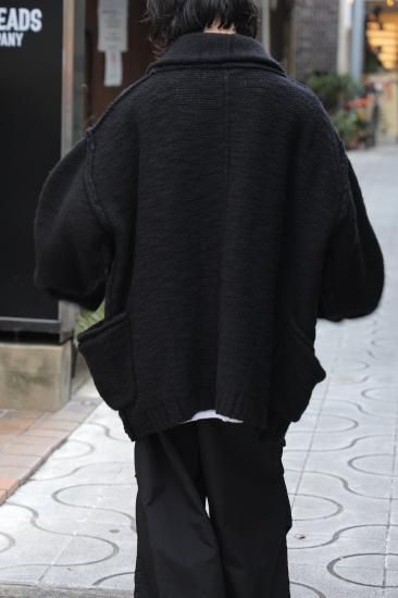 barbell object / lg cardi(BLACK)通販サイト - 京都取扱い店舗