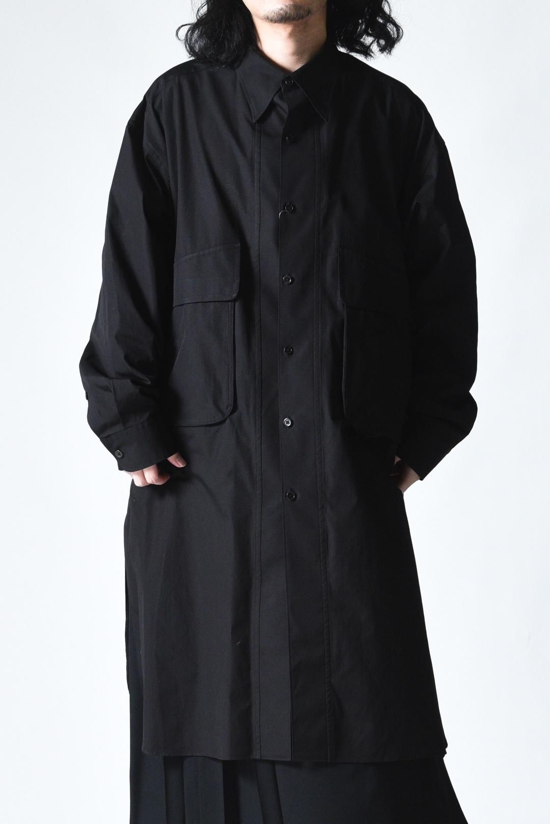 Yohji Yamamoto POUR HOMME 100番双糸ブロードビッグシャツ - Ka na ta
