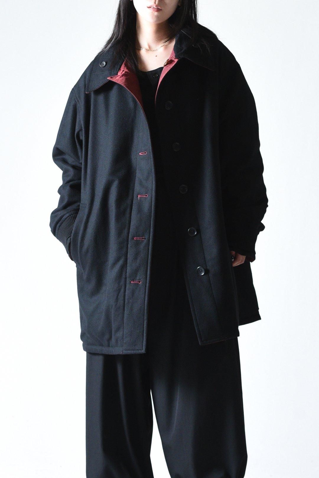 Yohji Yamamoto POUR HOMME 女優プリントリバーシブルコート - Ka na