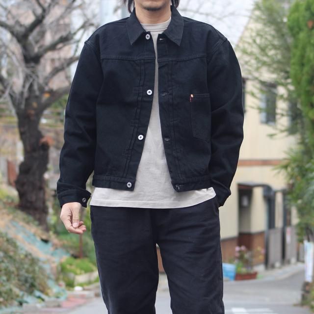 TCBジーンズ Late S40's Jacket BKBK WW2大戦モデル ワンウォッシュ