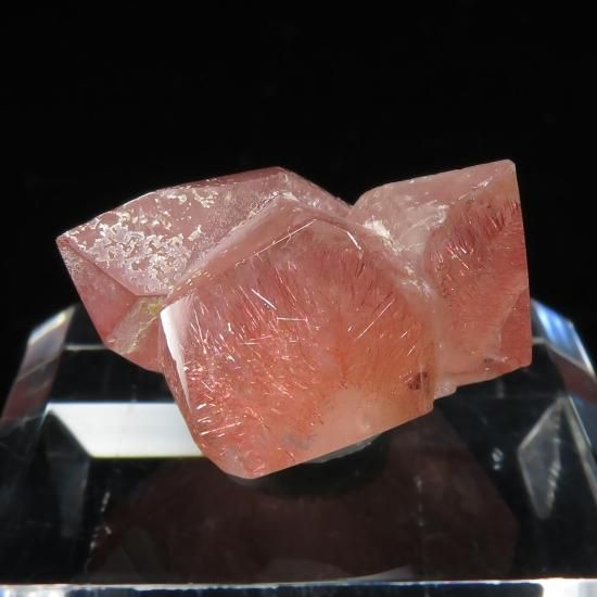 カザフスタン産 ストロベリークォーツ(苺水晶)のポリッシュ 原石 No.5