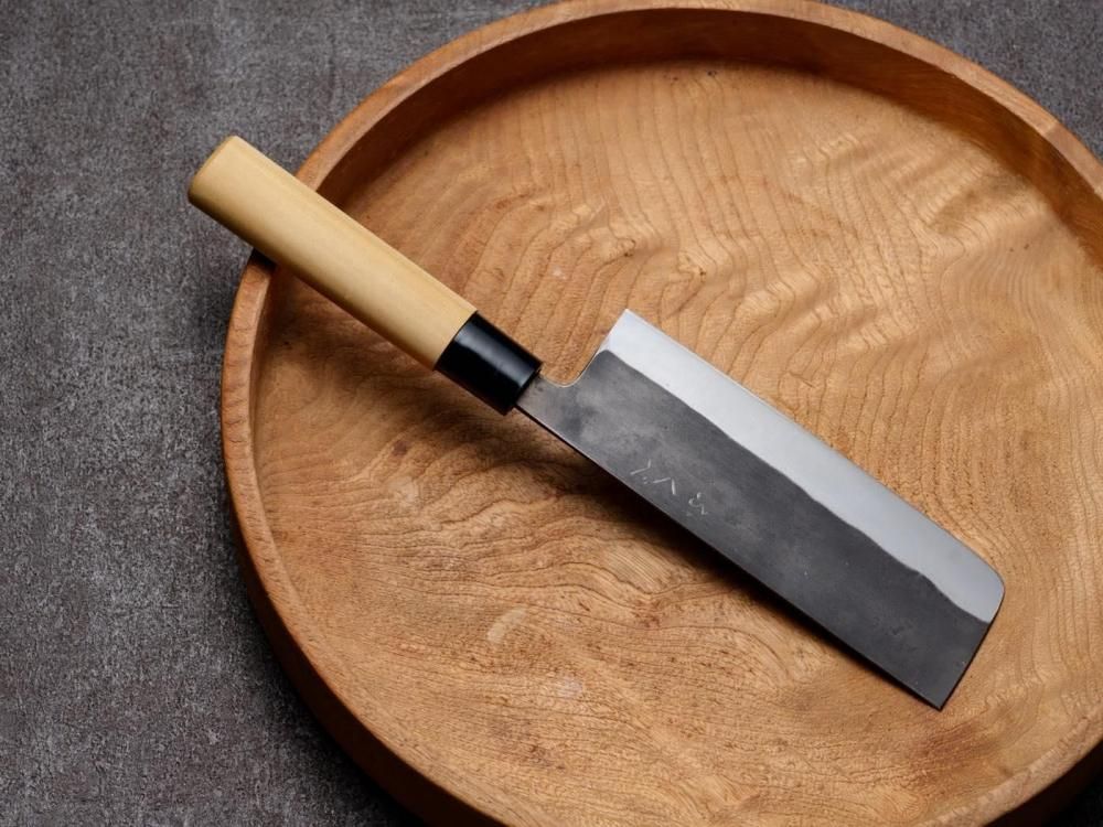 ふくべ黒打ち菜切包丁 | 165mm - ≪能登包丁通販≫ 明治四十一年創業の