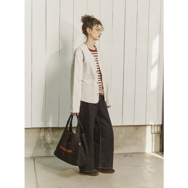 DENIM WORKS］ワイドパンツ｜711-0100｜リベット｜ベティスミス