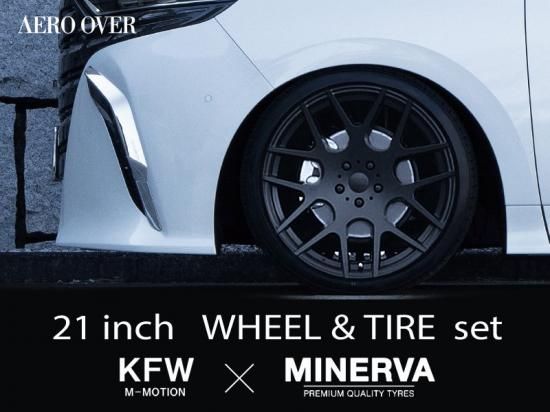 KFW M-MOTION | 9.0J-21inch インセット+38 新型40系アルファード