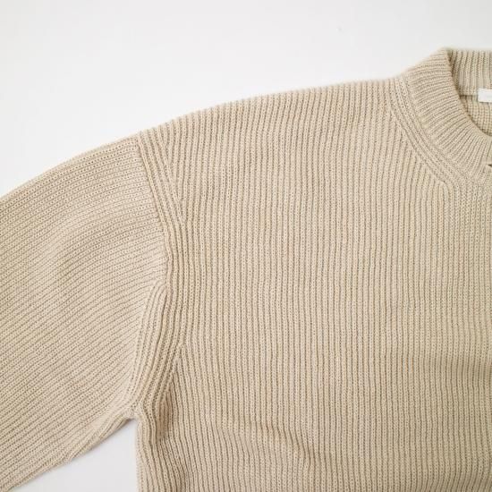 comm.arch. コム・アーチ「Hand Framed Crew Neck C/D」－ WEEKENDER