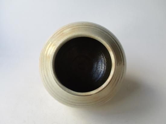 S805 水指 『粉引 水指』『奥村考山造』 共箱 茶道具 【公式通販】