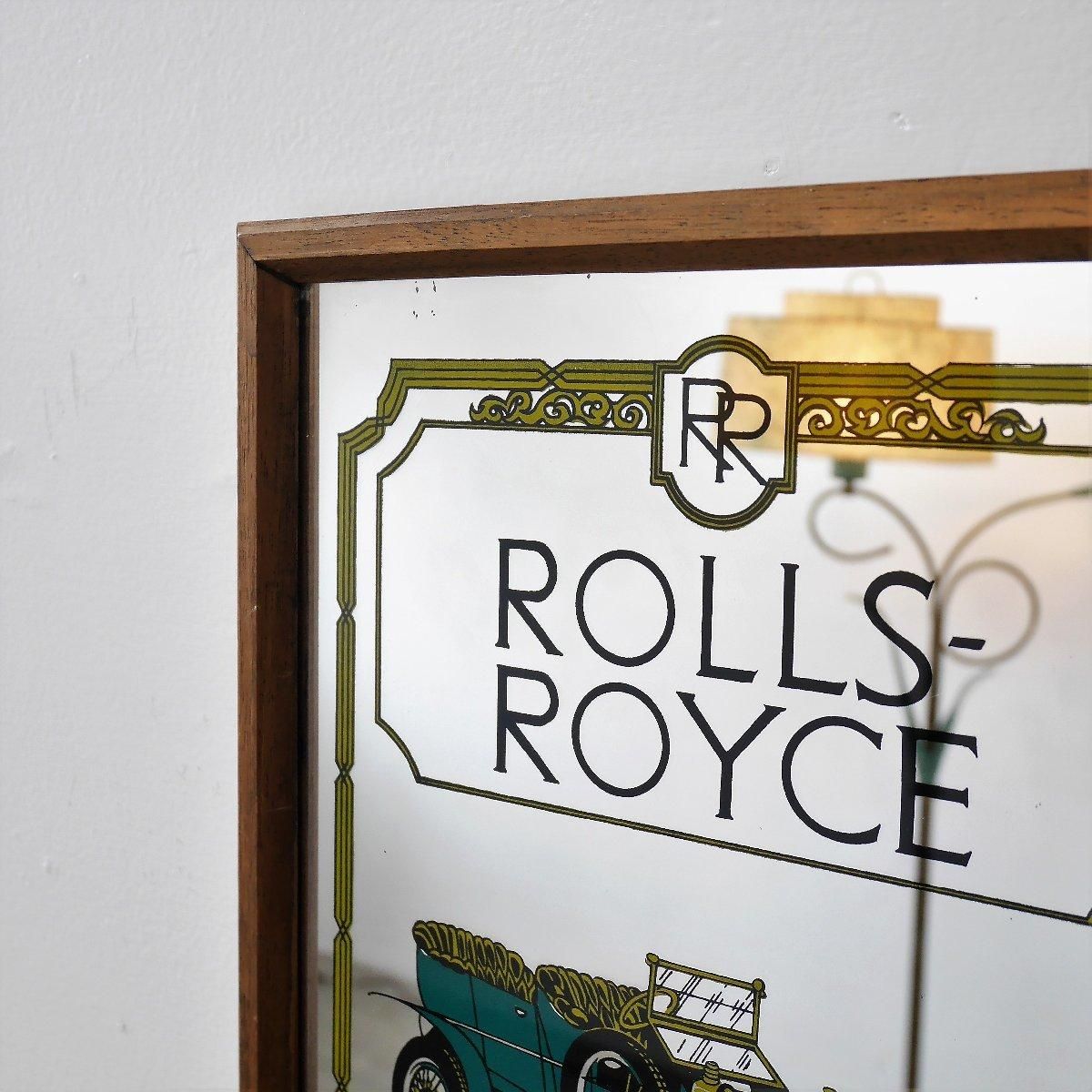 4607 アメリカ ヴィンテージ パブミラー ROLLS-ROYCE ロールスロイス