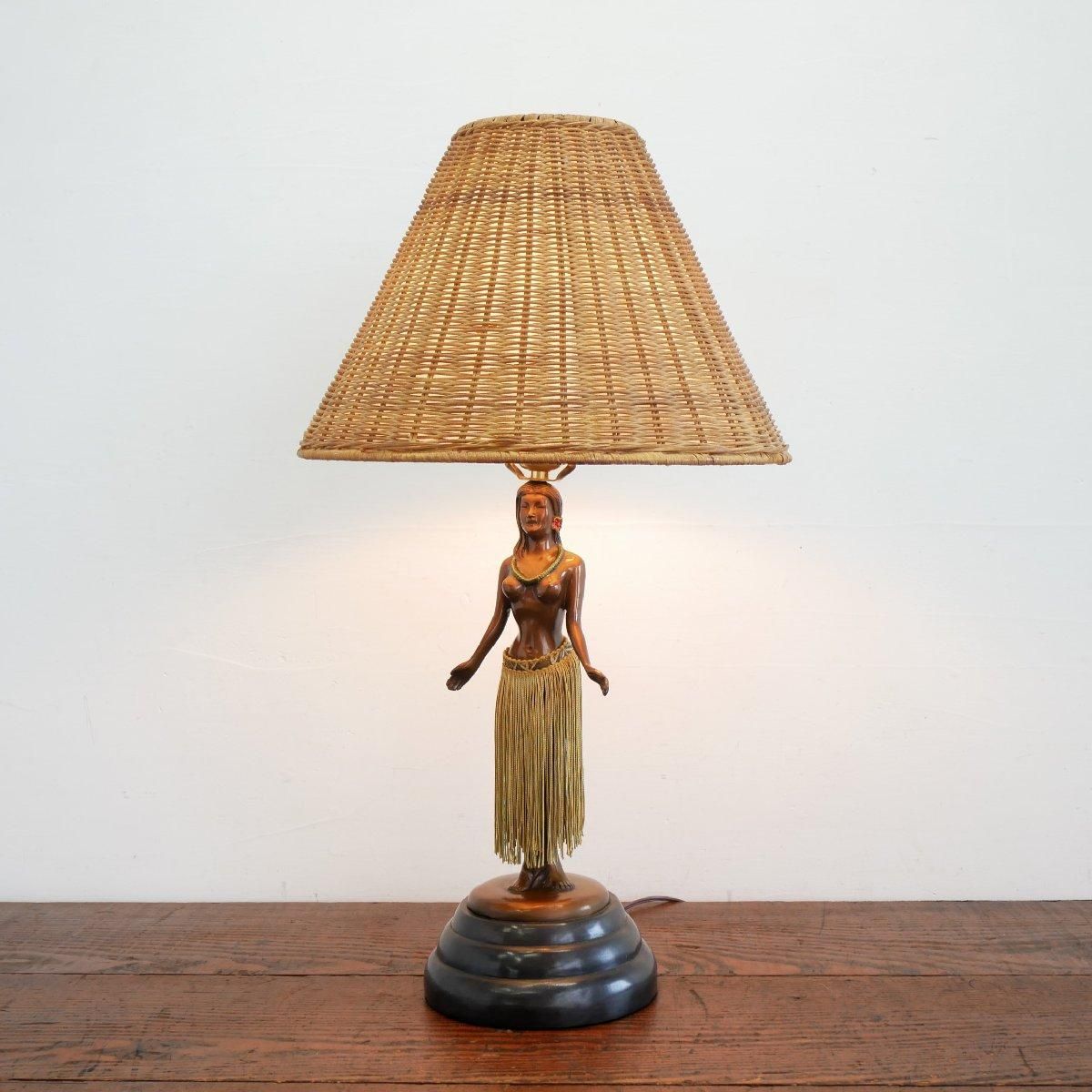 HULA LAMPS OF HAWAII フラガール アメリカ HAWAII アンティーク照明