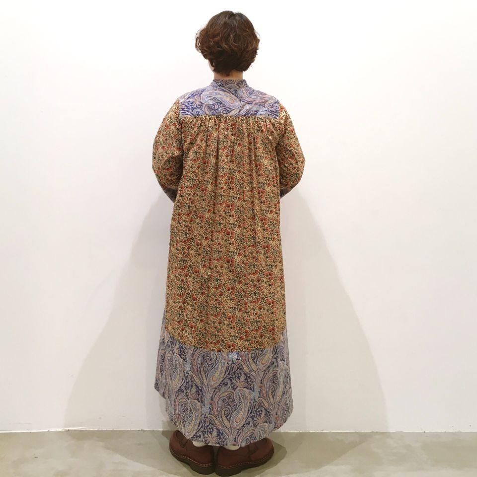 SARAHWEAR - ＜Tomoyo＞パッチワークワンピース リバティコレクション