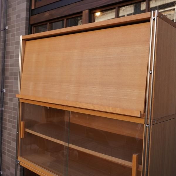 無印良品(MUJI)の人気のタモ材×ステンレスユニットシェルフ(ボックス