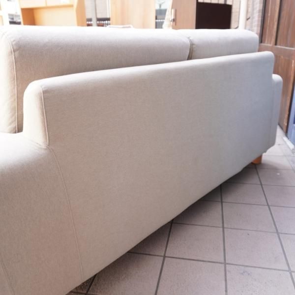 人気の無印良品(MUJI)のウレタンポケットコイル 2シーターソファ