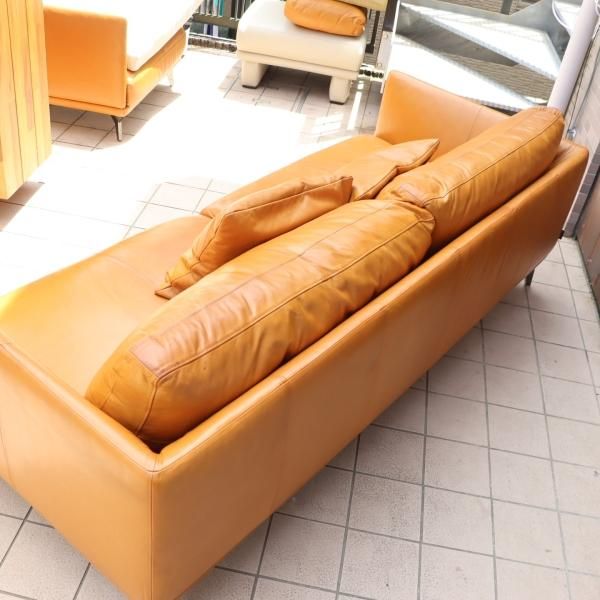 BABAKAGU(馬場家具)の「革と鉄」シリーズ STANZA(スタンザ) 総本革張り