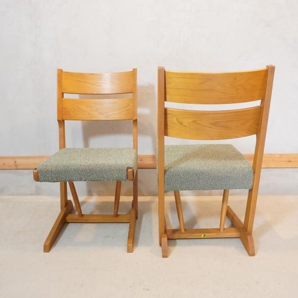 シャルドン様用】大塚家具 木製ダイニングチェア 4脚セット シャルドン