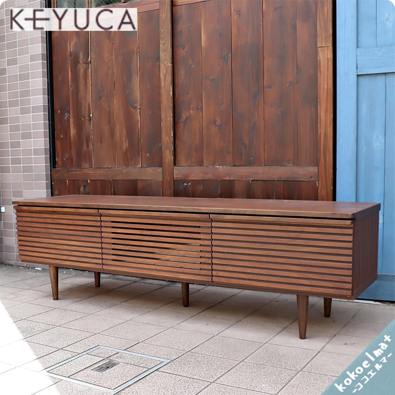 KEYUCA(ケユカ)で取り扱われていた、マライカ ウォールナット材 TV