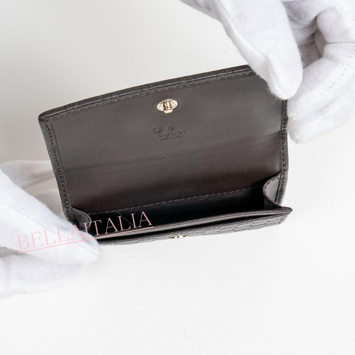 グッチ 男女兼用 GUCCI カードケース コインケース GG マイクロシマ