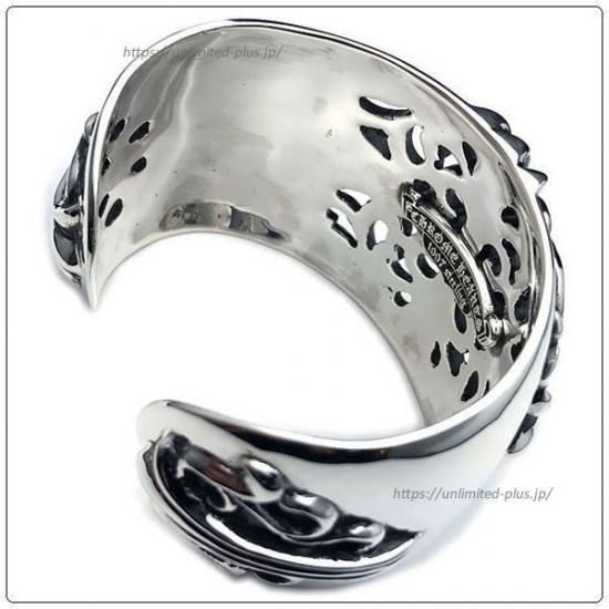 クロムハーツ ブレスレット（Chrome Hearts）ワイドカフ バングル