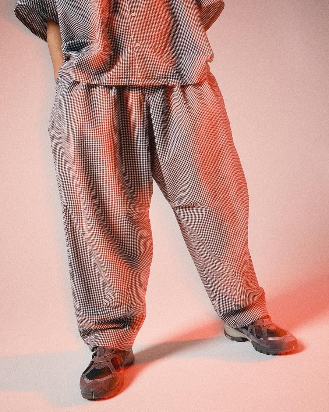 SEERSUCKER BALLOON PANTS - TIGHTBOOTH® タイトブース オフィシャル