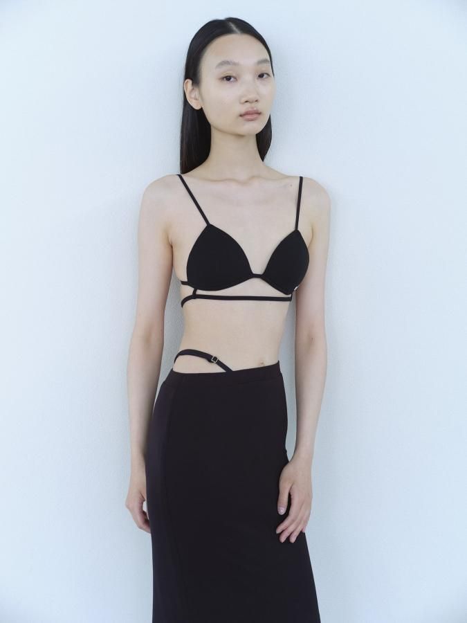 BASIC~ Side Open Skirt - ROSARYMOON OFFICIAL WEB STORE