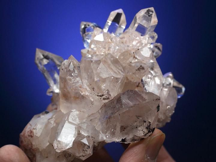 マニカラン/パールヴァティー産ヒマラヤ水晶クラスター - ヒマラヤ水晶