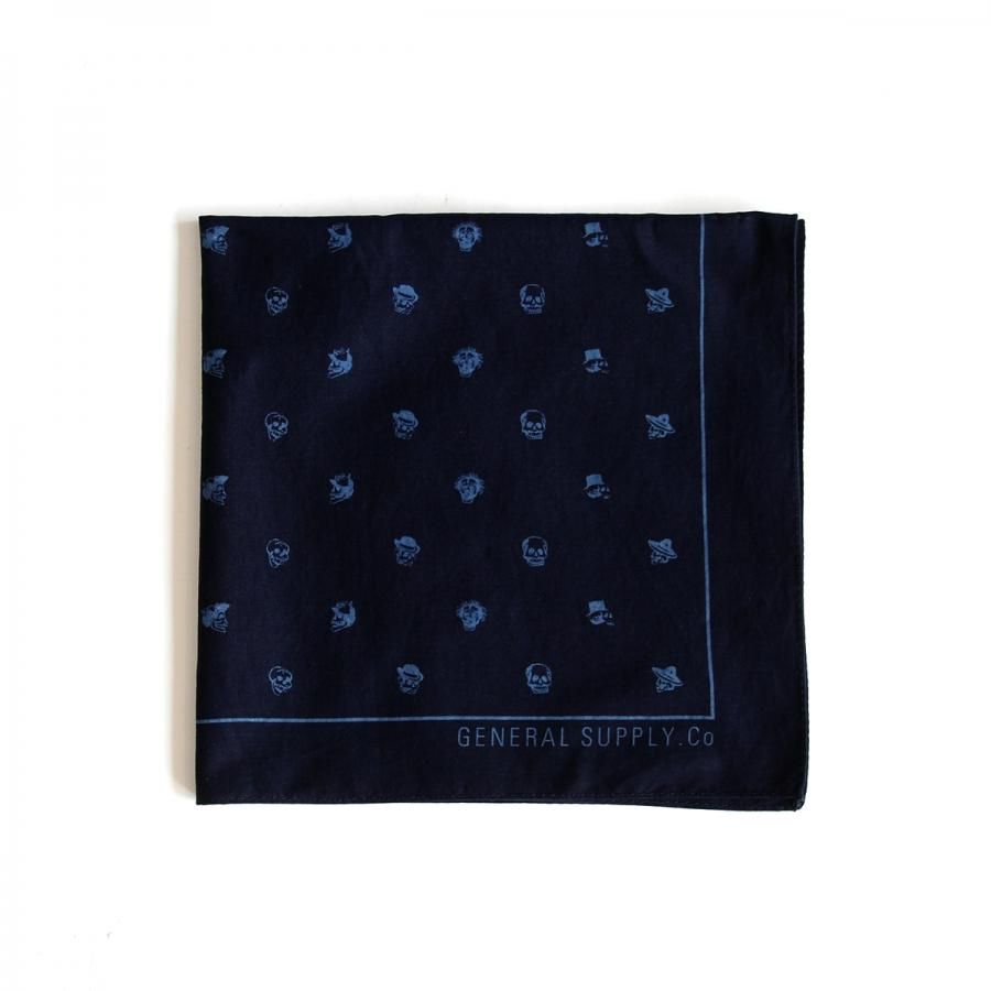 PSICOMサイコム リトマス バンダナ 藍染 Bandana psicom×litmus