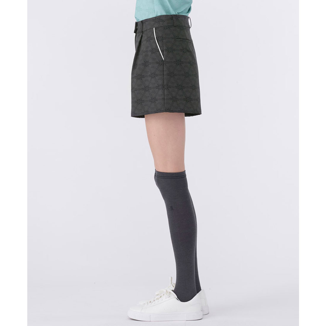 ランバン スポール LANVIN SPORT 総柄プリントキュロット【2WAYス