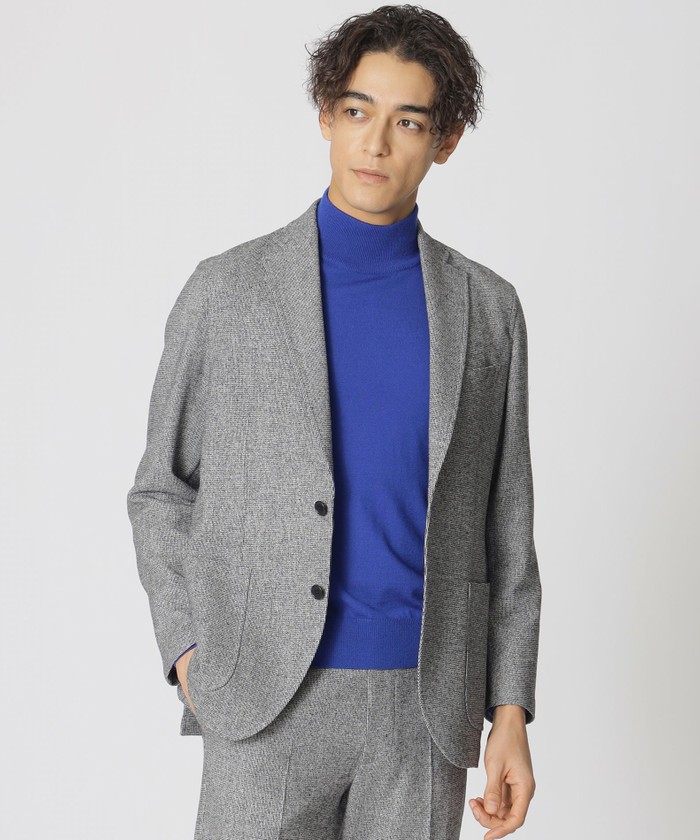 元旦限定価格】KOLOR(カラー)24AW スタッズウールジャケット グレー