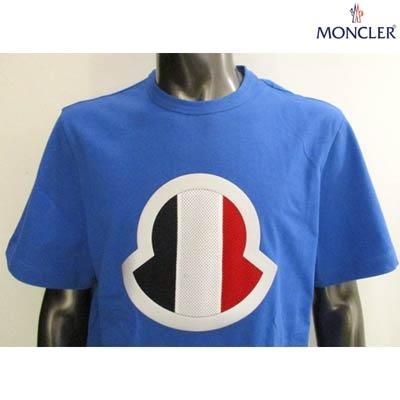 モンクレール(MONCLER) メンズ トップス Tシャツ 半袖 ロゴ 2color