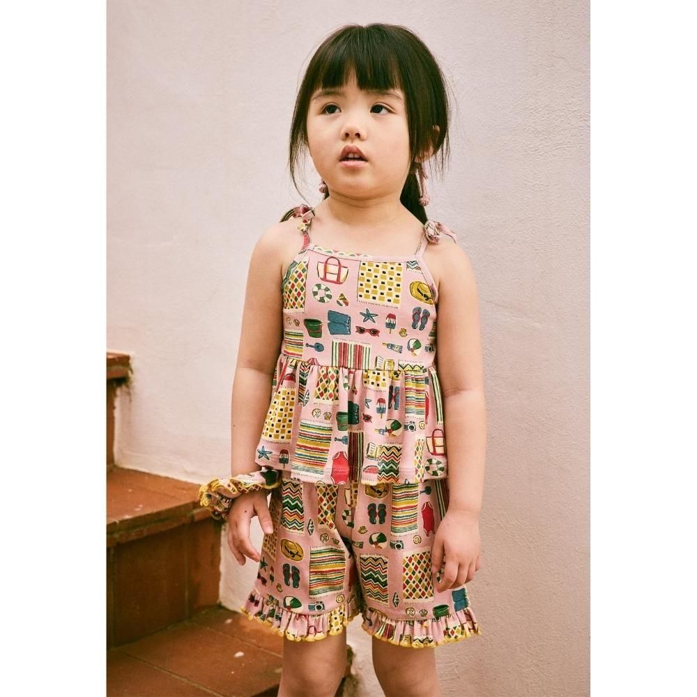 LAST！Misha&Puff(ミーシャアンドパフ）／Ruffle Short - Parfait