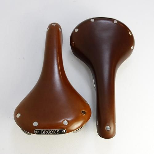 Brooks / B15 SWALLOW / CHROME OR TITANIUM - Above Bike Store