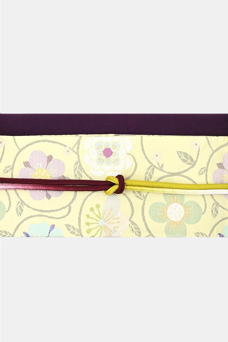 銀座【帯5898】西陣 帯屋捨松製 九寸名古屋帯（新品 西陣証紙付