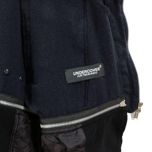 UNDERCOVER アンダーカバー 21AW 縮絨レイヤードブルゾンコート 2