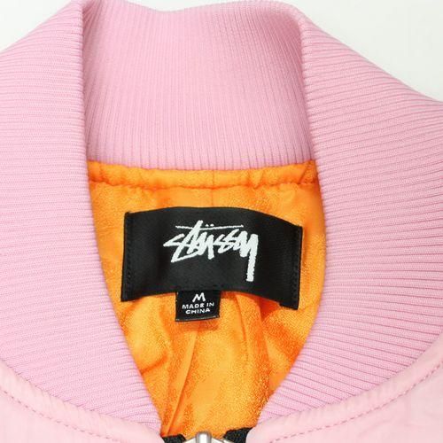 STUSSY ステューシー 23SS DYED NYLON BOMBER MA-1 ボンバージャケット