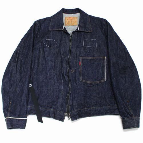 SUNSEA サンシー 27th 23AW 506ZXX CUSTOM デニムジャケット 2