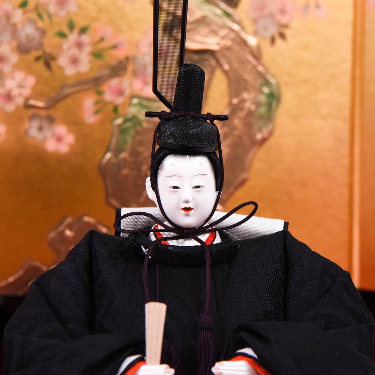 雛人形 京十一番(三五) 親王飾り 朱雀大路大極殿束帯雛 大橋弌峰