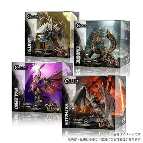 カプコンフィギュアビルダー | モンスターハンター 4体セットBOX