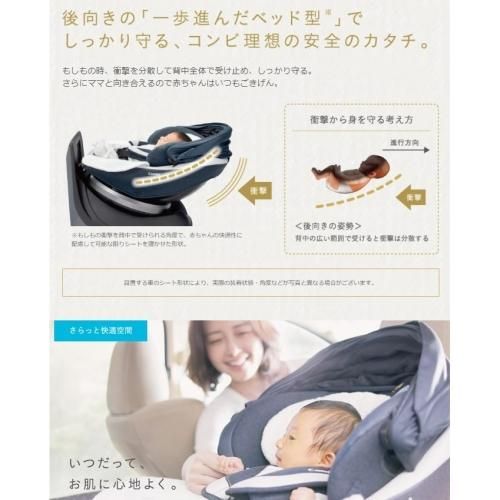 ホワイトレーベル クルムーヴ スマート ISOFIX エッグショック JJ-800