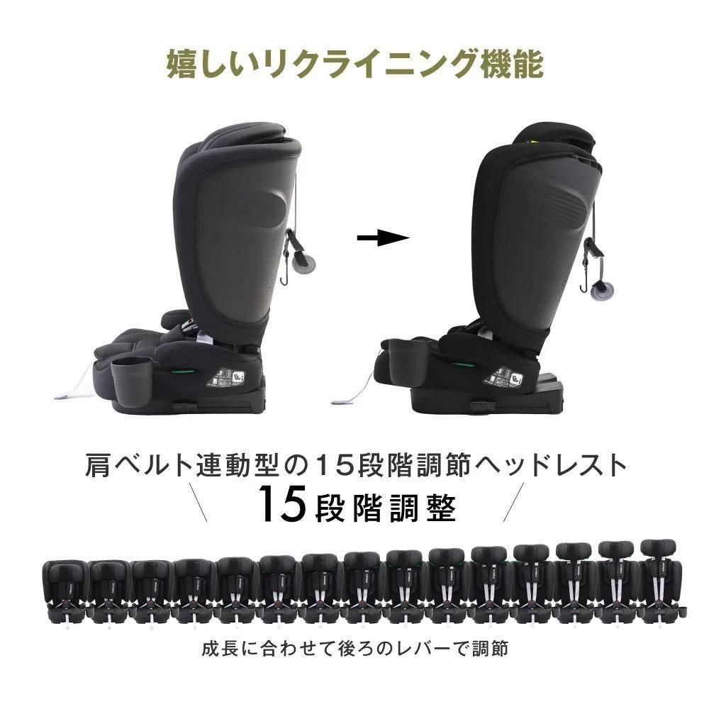 折りたたみ チャイルドシート ISOFIX チャイルドシート プッパプポ