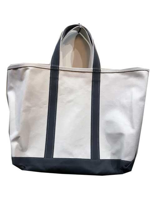 HTC ITALY/エイチティーシー BIG TOTO BAG grey 大きめキャンバス